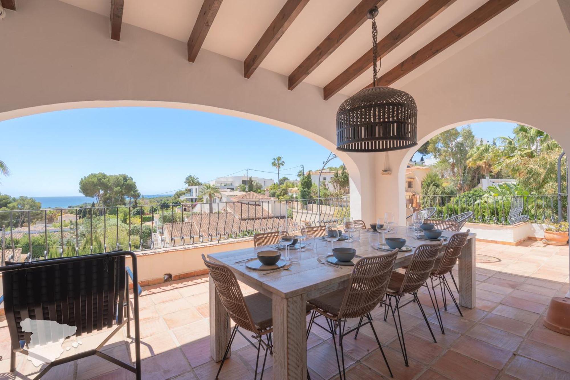Costablancadreams Casa La Cereza In Moraira Villa Buitenkant foto