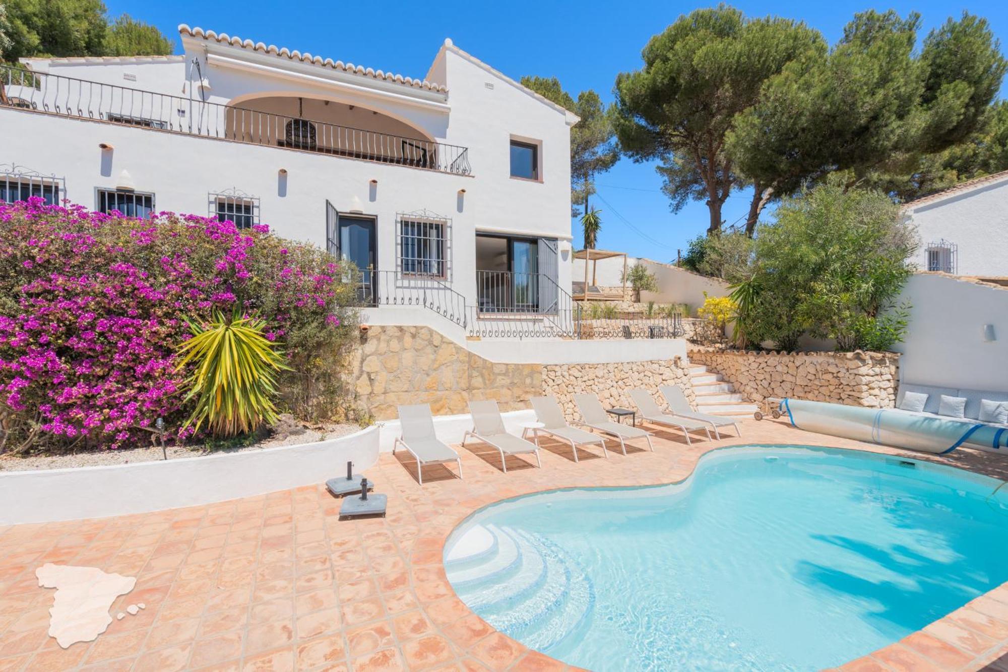 Costablancadreams Casa La Cereza In Moraira Villa Buitenkant foto
