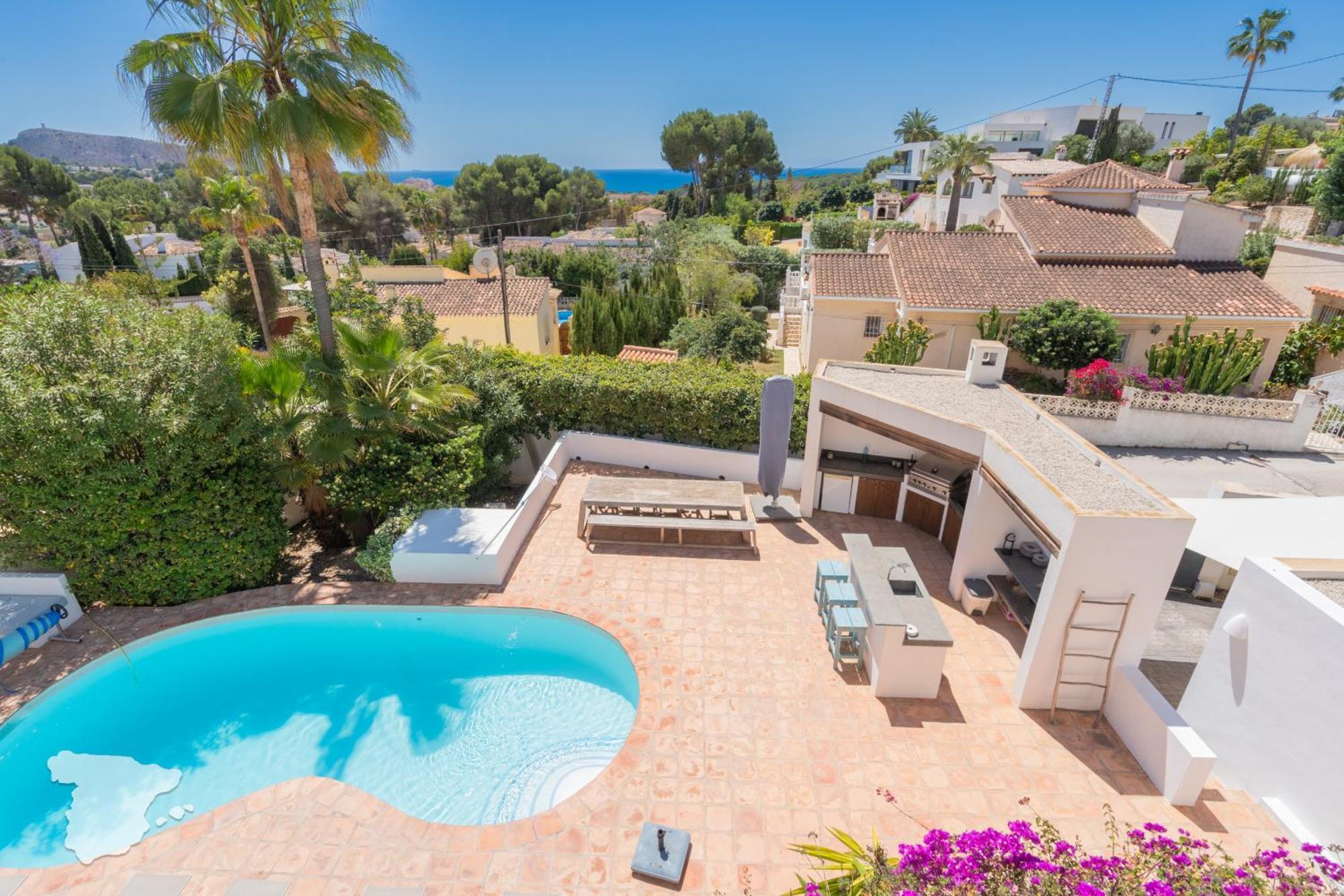 Costablancadreams Casa La Cereza In Moraira Villa Buitenkant foto