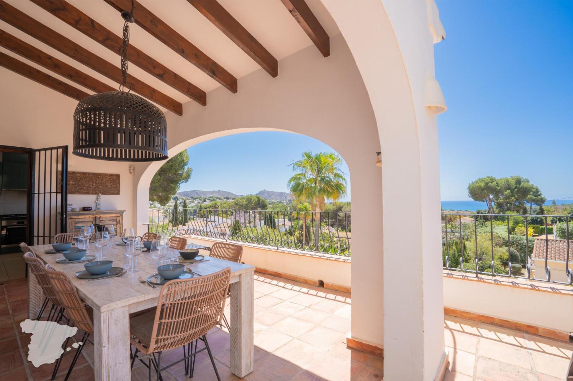 Costablancadreams Casa La Cereza In Moraira Villa Buitenkant foto