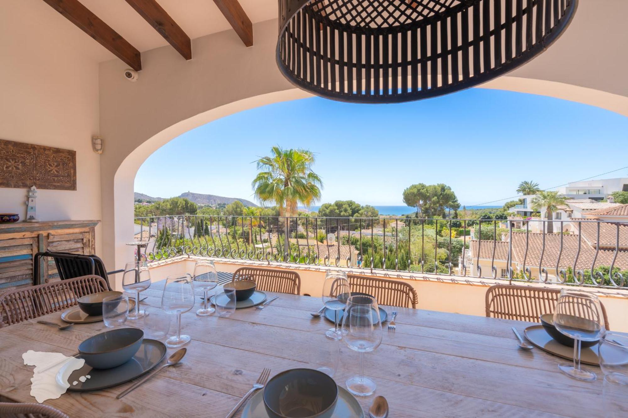 Costablancadreams Casa La Cereza In Moraira Villa Buitenkant foto