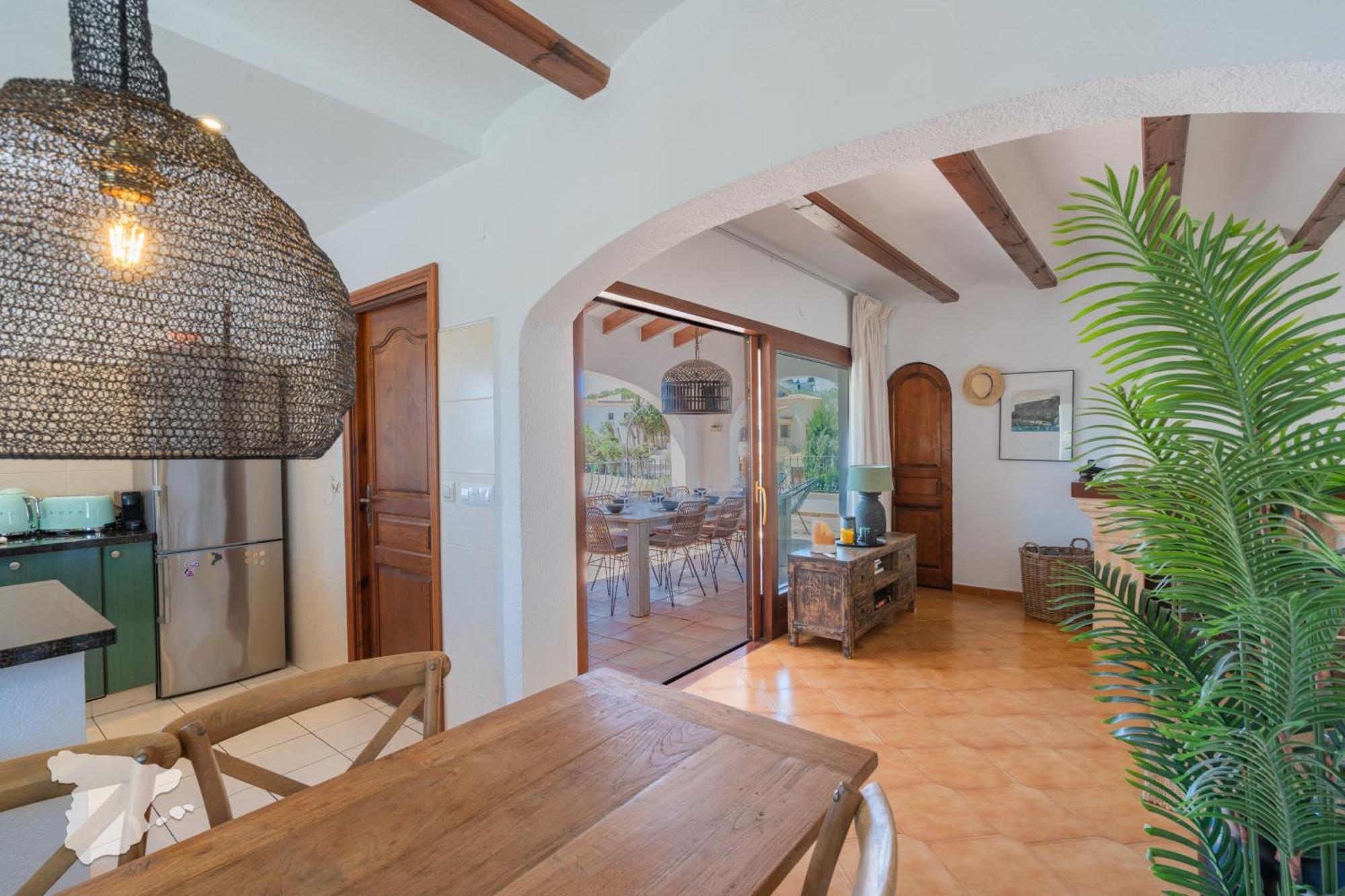 Costablancadreams Casa La Cereza In Moraira Villa Buitenkant foto